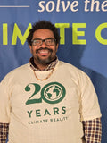 Climate Reality 20th Anniversary T-shirts
